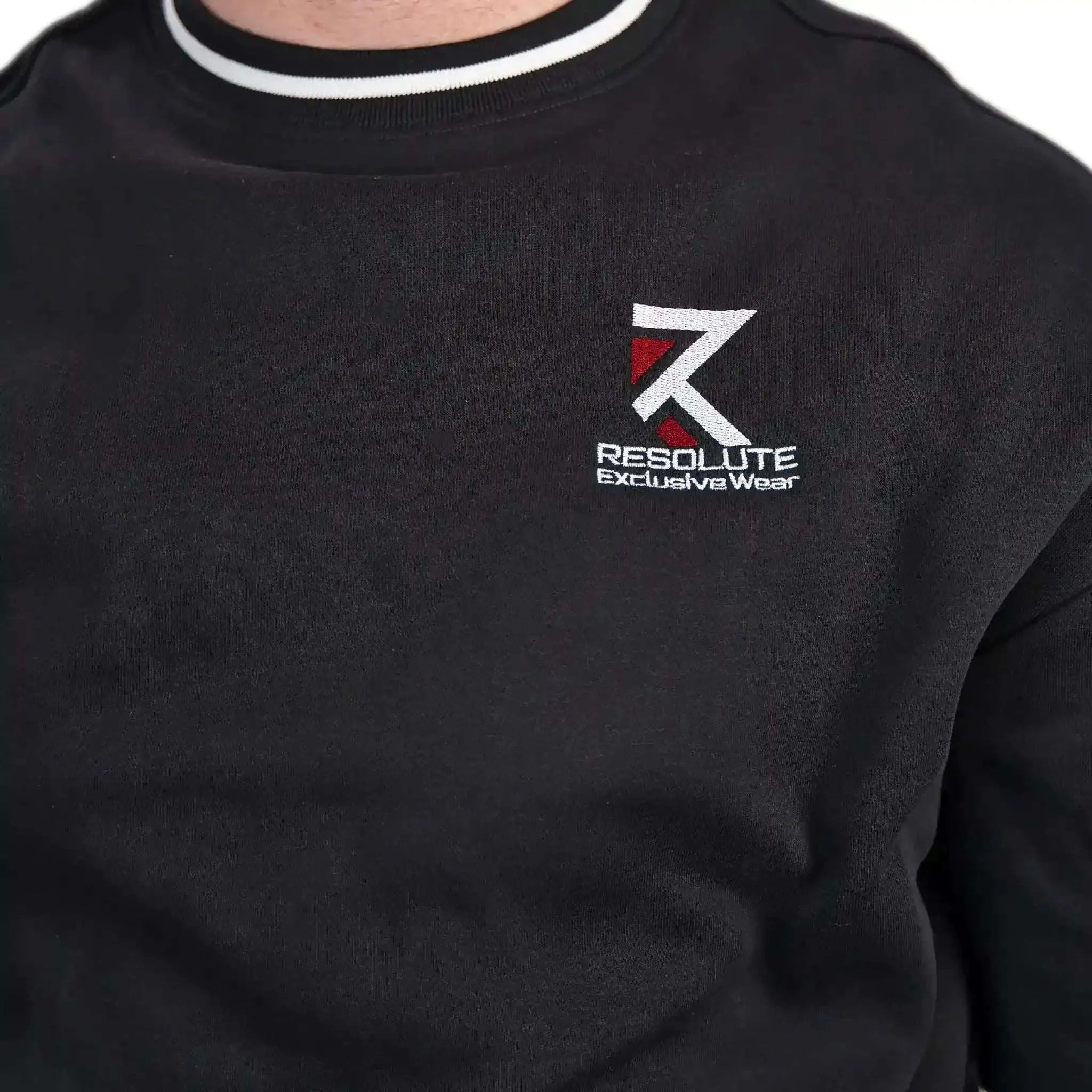 College Crewneck Sweater, Sweater, Clothing, Resolute Exclusive Wear